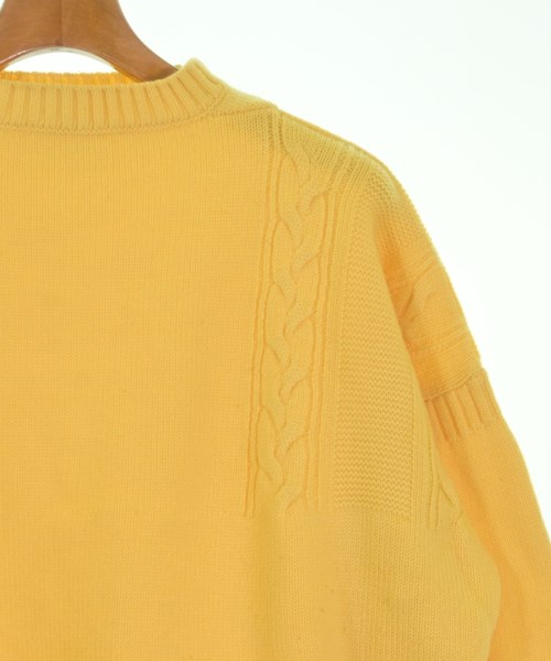 Le Tricoteur（ルトリコチュール）ニット・セーター 黄 サイズ:36(S位) レディース/2200649985036