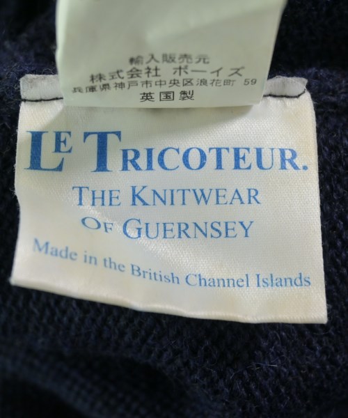 Le Tricoteur（ルトリコチュール）ニット・セーター 紺 サイズ:38(M位) メンズ/2200657650100