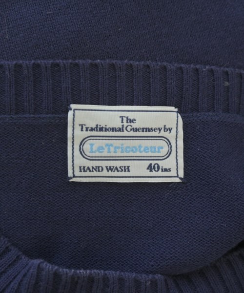 Le Tricoteur（ルトリコチュール）ニット・セーター 紺 サイズ:40(L位) メンズ/2200645389159