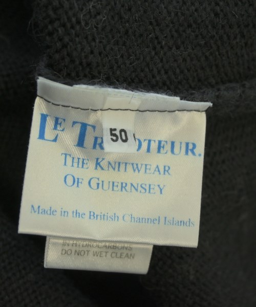 Le Tricoteur（ルトリコチュール）ニット・セーター 黒 サイズ:50(XL位) メンズ/2200647822142