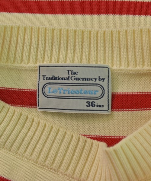 Le Tricoteur（ルトリコチュール）ニット・セーター 黄 サイズ:36(S位) レディース/2200663763054