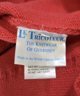 Le Tricoteur（ルトリコチュール）ニット・セーター 赤 サイズ:50(XL位) メンズ/2200664372248
