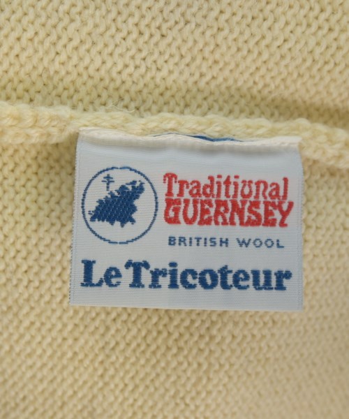 Le Tricoteur（ルトリコチュール）ニット・セーター 白 サイズ:50(XL位) メンズ/2200725976125