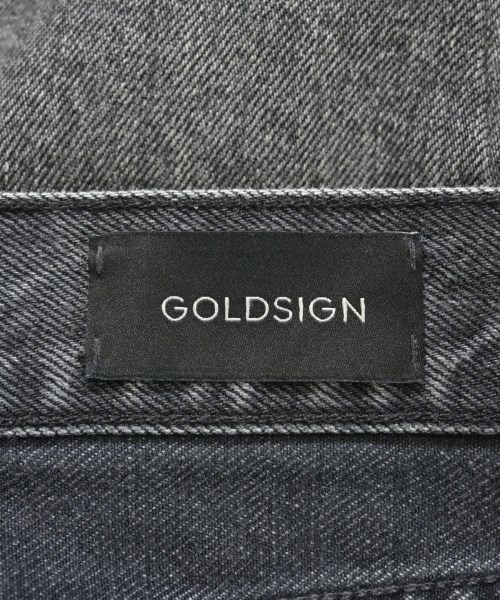 GOLD SIGN（ゴールドサイン）デニムパンツ グレー サイズ:26(M位) レディース/2200691391236