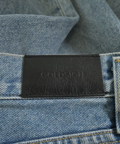 GOLD SIGN（ゴールドサイン）デニムパンツ 青 サイズ:25(S位) レディース/2200655980094