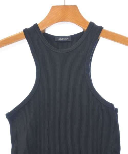 GOLD SIGN（ゴールドサイン）ベスト/ノースリーブ 黒 サイズ:XS レディース/2200645426083