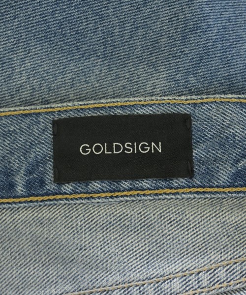 GOLD SIGN（ゴールドサイン）デニムパンツ 紺 サイズ:25(S位) レディース/2200646045047