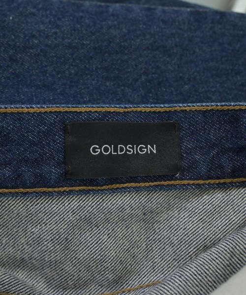 GOLD SIGN（ゴールドサイン）デニムパンツ 紺 サイズ:26(M位) レディース/2200650997011