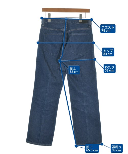 GOLD SIGN（ゴールドサイン）デニムパンツ 紺 サイズ:26(M位) レディース/2200650997011