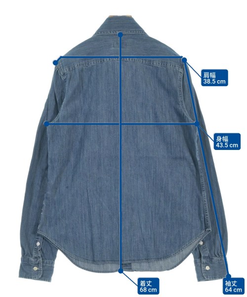 RALPH LAUREN DENIM&SUPPLY（ラルフローレンデニムアンドサプライ）カジュアルシャツ 青 サイズ:US6(M位) レディース/2200689823107
