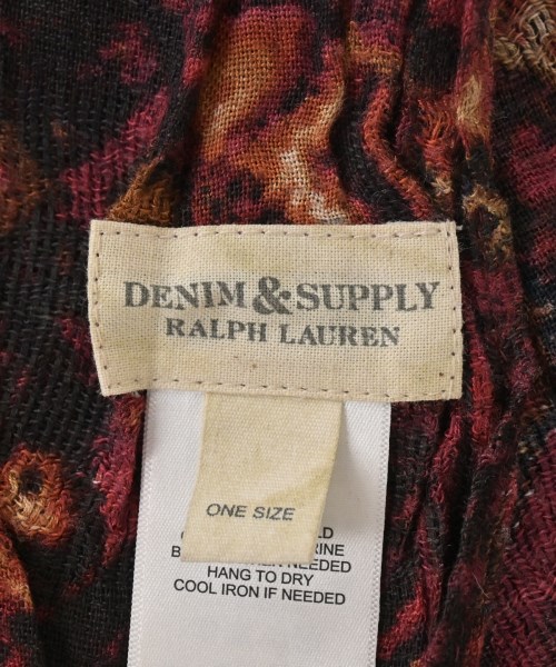 RALPH LAUREN DENIM&SUPPLY（ラルフローレンデニムアンドサプライ）ストール ピンク サイズ:ONE レディース/2200660717098