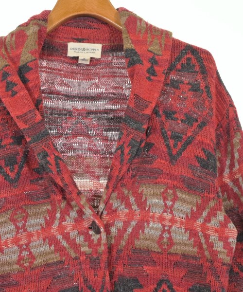 RALPH LAUREN DENIM&SUPPLY（ラルフローレンデニムアンドサプライ）カーディガン 赤 サイズ:M レディース/2200698012042