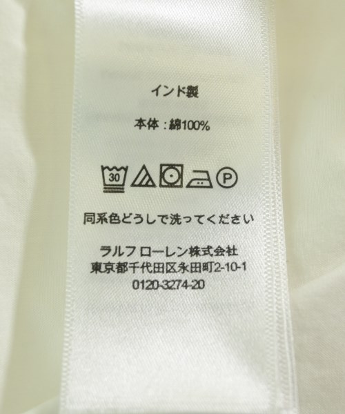 RALPH LAUREN DENIM&SUPPLY（ラルフローレンデニムアンドサプライ）ブラウス 白 サイズ:0(XS位) レディース/2200707600055