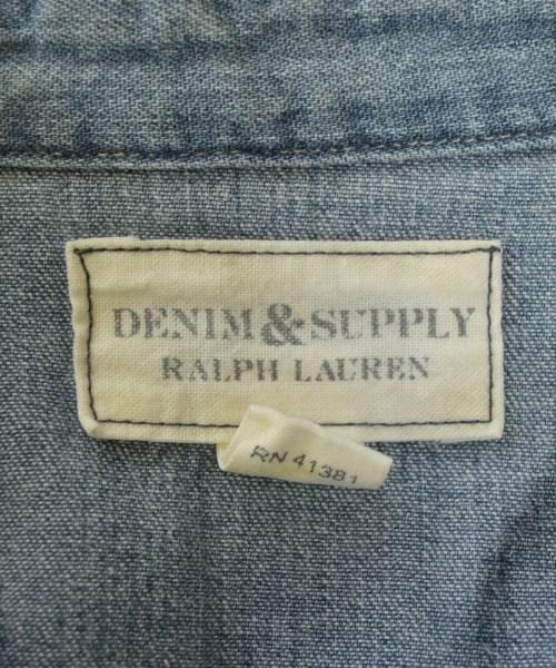 RALPH LAUREN DENIM&SUPPLY（ラルフローレンデニムアンドサプライ）カジュアルシャツ 青 サイズ:L レディース/2200666431011