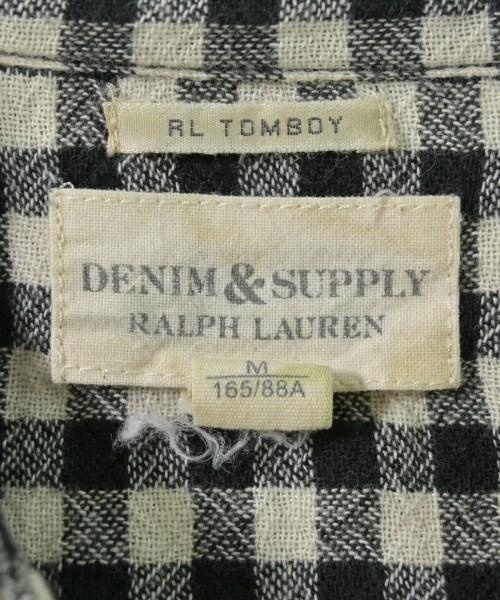RALPH LAUREN DENIM&SUPPLY（ラルフローレンデニムアンドサプライ）カジュアルシャツ 黒 サイズ:M レディース/2200724293117
