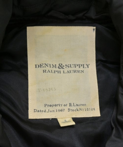 RALPH LAUREN DENIM&SUPPLY（ラルフローレンデニムアンドサプライ）ダウンジャケット/ダウンベスト 黒 サイズ:S レディース/2200687616022