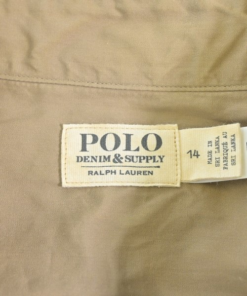 RALPH LAUREN DENIM&SUPPLY（ラルフローレンデニムアンドサプライ）シャツワンピース ベージュ サイズ:14(XL位) レディース/2200690261011