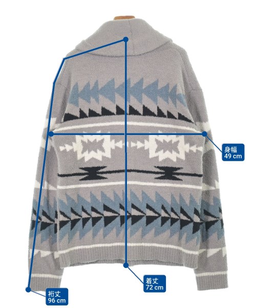 BAREFOOT DREAMS（ベアフットドリームス）カーディガン グレー サイズ:L レディース/2200636034082