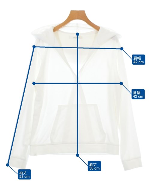 BAREFOOT DREAMS（ベアフットドリームス）パーカー 白 サイズ:S レディース/2200675934039