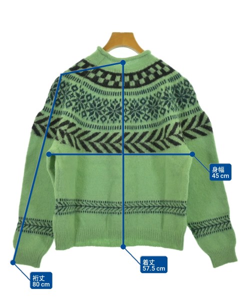 Jamieson's Knitwear（ジャミーソンズニットウェア）ニット・セーター 緑 サイズ:F レディース/2200703430021