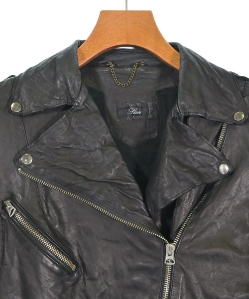 Sisii（シシ）ライダース 黒 サイズ:XS レディース/2200621683158