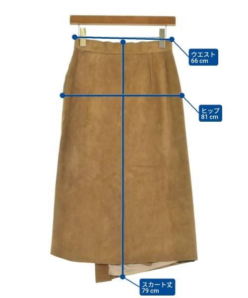 Sisii（シシ）ロング・マキシ丈スカート ベージュ サイズ:M レディース/2200613624022