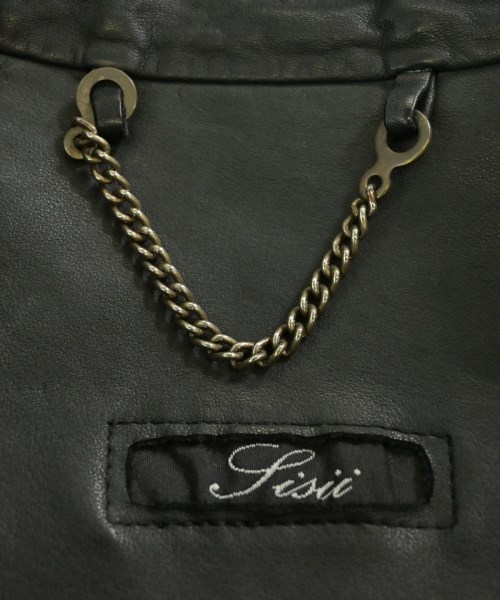 Sisii（シシ）ライダース 黒 サイズ:XS レディース/2200674496071