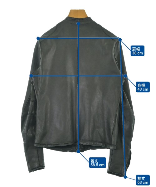 Sisii（シシ）ライダース 黒 サイズ:XS レディース/2200674496071