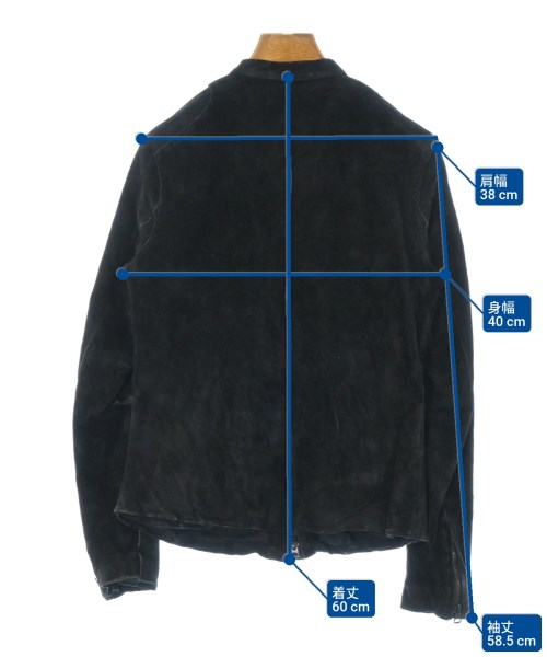 Sisii（シシ）ライダース 黒 サイズ:XS レディース/2200649046010