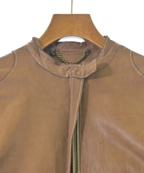 Sisii（シシ）ライダース 茶 サイズ:XS レディース/2200660904054