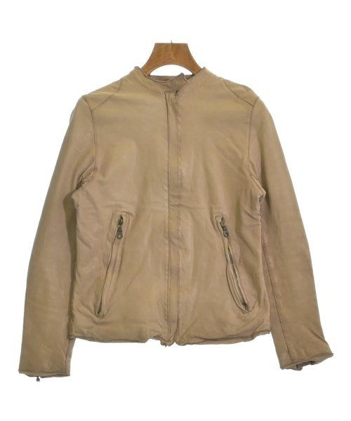 Sisii(シシ)ライダース ベージュ サイズ:XS/2200667974036