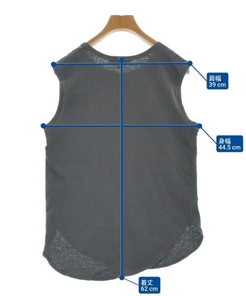 FilMelange（フィルメランジェ）ノースリーブ グレー サイズ:1(M位) レディース/2200641008023