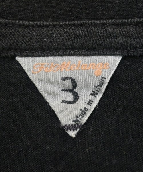 FilMelange（フィルメランジェ）Tシャツ・カットソー 黒 サイズ:3(XL位) レディース/2200691885025