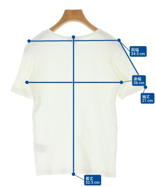 FilMelange（フィルメランジェ）Tシャツ・カットソー 白 サイズ:0(S位) レディース/2200647098592