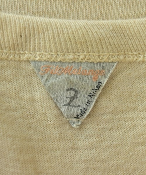 FilMelange（フィルメランジェ）Tシャツ・カットソー ベージュ サイズ:2(L位) レディース/2200702462047