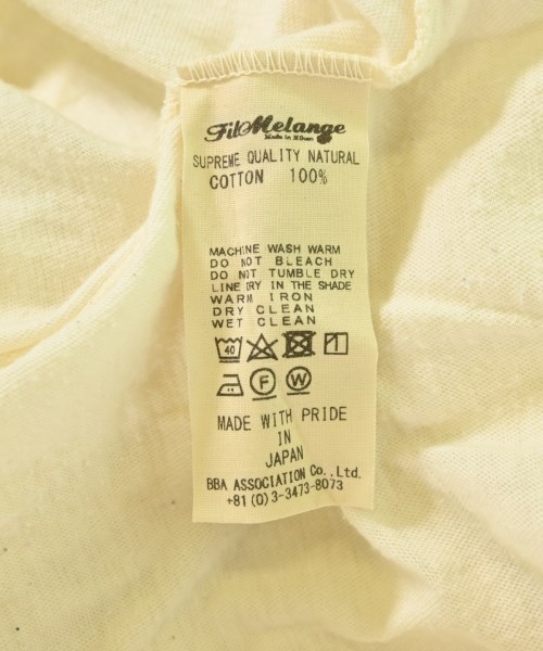 FilMelange（フィルメランジェ）Tシャツ・カットソー 白 サイズ:-(L位) レディース/2200701516055