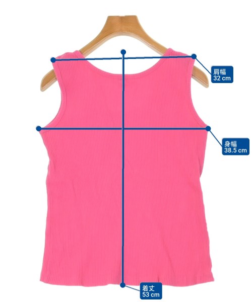 FilMelange（フィルメランジェ）タンクトップ ピンク サイズ:1(M位) レディース/2200664085223