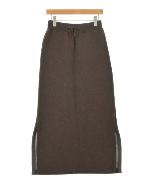 FilMelange(フィルメランジェ)ロング・マキシ丈スカート 茶 サイズ:1(M位)/2200669134056