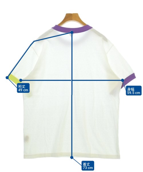 FilMelange（フィルメランジェ）Tシャツ・カットソー 白 サイズ:5(XXXL位) レディース/2200723071075