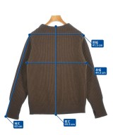 ANDERSEN-ANDERSEN（アンデルセンアンデルセン）ニット・セーター 茶 サイズ:XS レディース/2200669000115