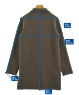 ANDERSEN-ANDERSEN（アンデルセンアンデルセン）ピーコート 茶 サイズ:S レディース/2200666541123