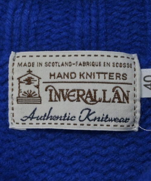 INVERALLAN（インバーアラン）ニット・セーター 青 サイズ:40(M位) レディース/2200620381109