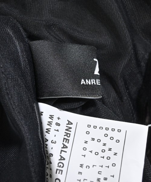 ANREALAGE（アンリアレイジ）ロング・マキシ丈スカート 黒 サイズ:36(S位) レディース/2200615424095