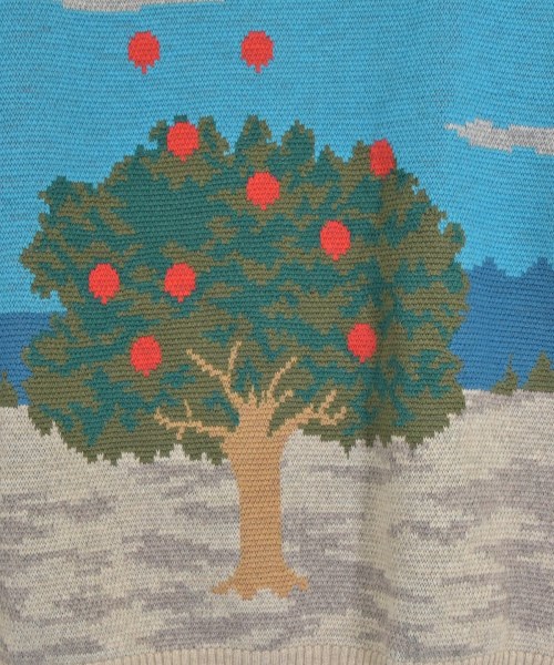 ANREALAGE（アンリアレイジ）ニット・セーター 青 サイズ:48(M位) メンズ/2200612857056