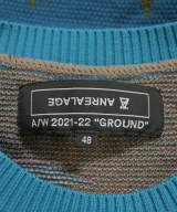 ANREALAGE（アンリアレイジ）ニット・セーター 青 サイズ:48(M位) メンズ/2200612857056