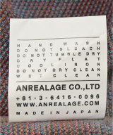 ANREALAGE（アンリアレイジ）ニット・セーター 青 サイズ:48(M位) メンズ/2200612857056
