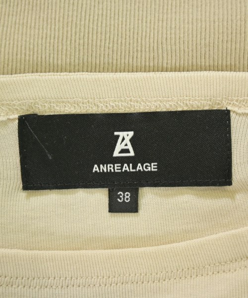 ANREALAGE（アンリアレイジ）Tシャツ・カットソー ベージュ サイズ:38(M位) レディース/2200715875056