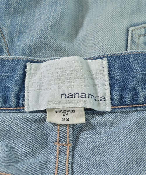 nanamica（ナナミカ）デニムパンツ 青 サイズ:28(L位) レディース/2200675284042