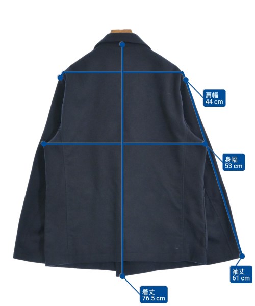 nanamica（ナナミカ）ピーコート 紺 サイズ:S レディース/2200647980026