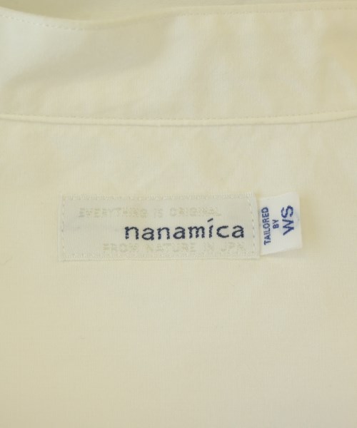 nanamica（ナナミカ）カジュアルシャツ 白 サイズ:WS レディース/2200681575196
